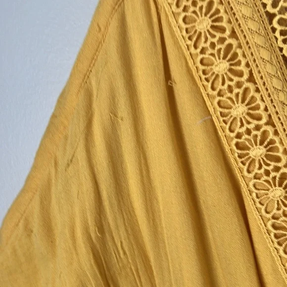 Gently used mustard yellow dress perfect for a causal day out with the girls - Picture 7 of 7